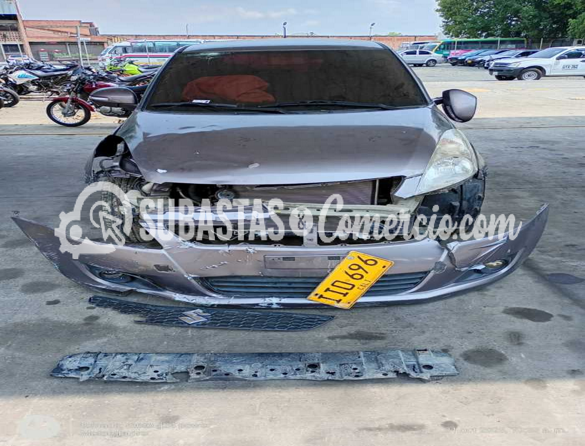 Automovil Suzuki Swift Mod.2015 -Daños Placa - IIO696